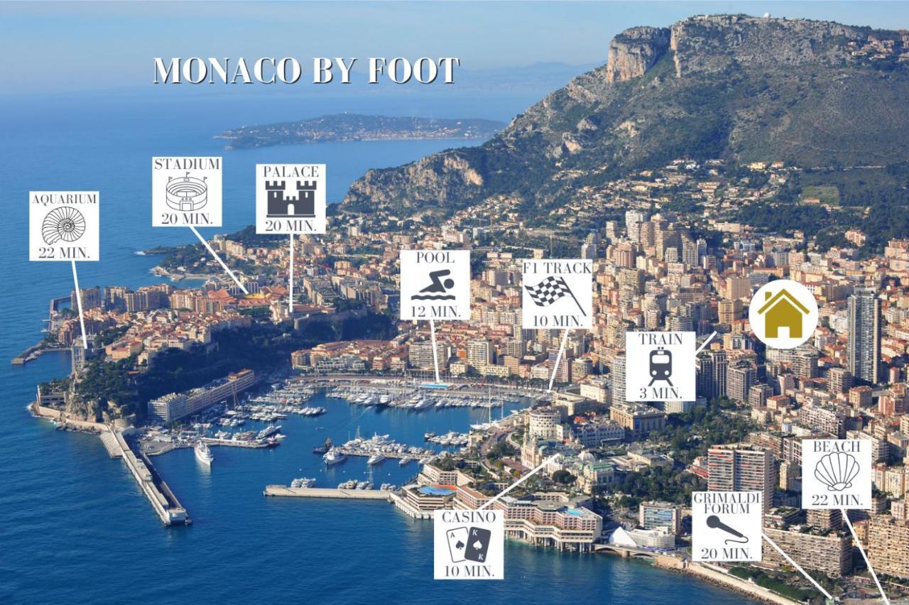 Monaco - Beautiful Apartment 6-8 People Beausoleil Ngoại thất bức ảnh